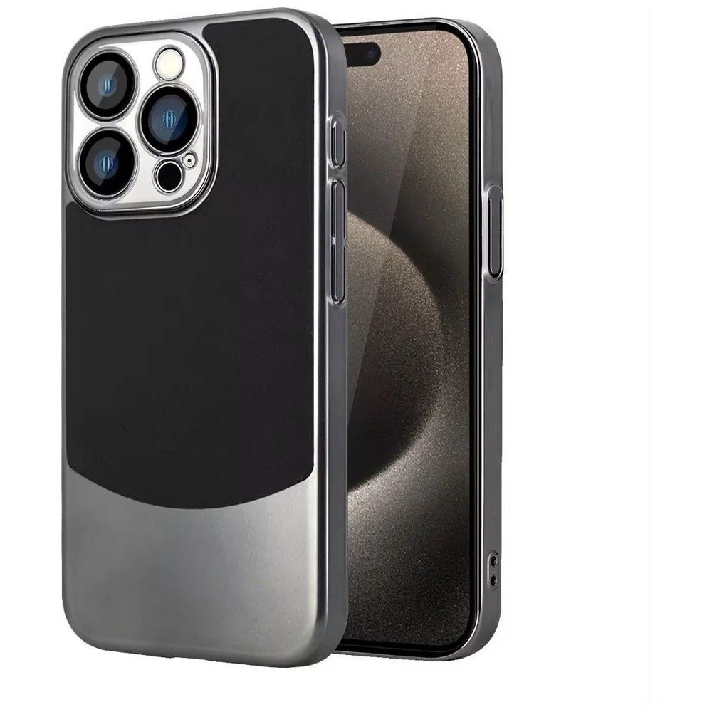 Fashion Case Fashion Case Mobile Cover For iPhone 15 Pro - Black Titanium – 17,250 IQD Iraq