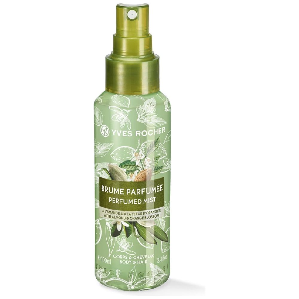 Almond Orange Blossom by Yves Rocher for Unisex - Hair Mist, 100ml