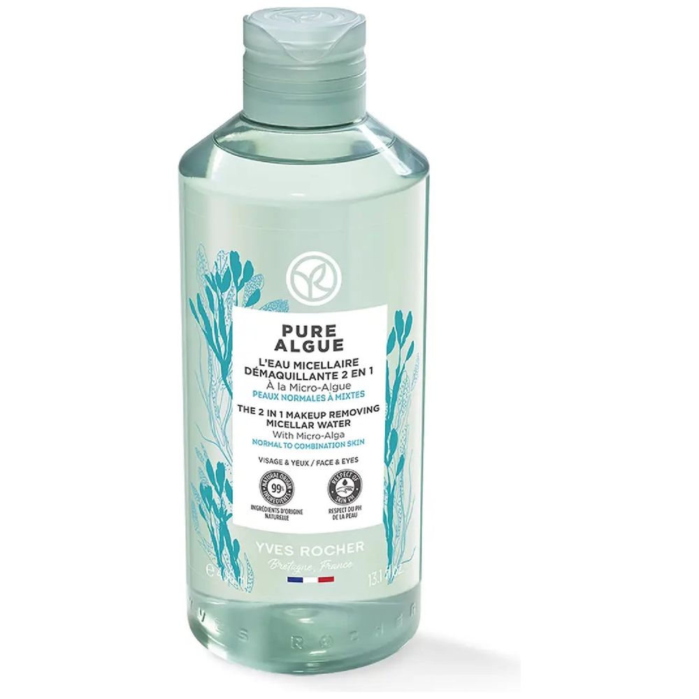 Yves Rocher 2 in 1 Makeup Remover Toner - 400 ml