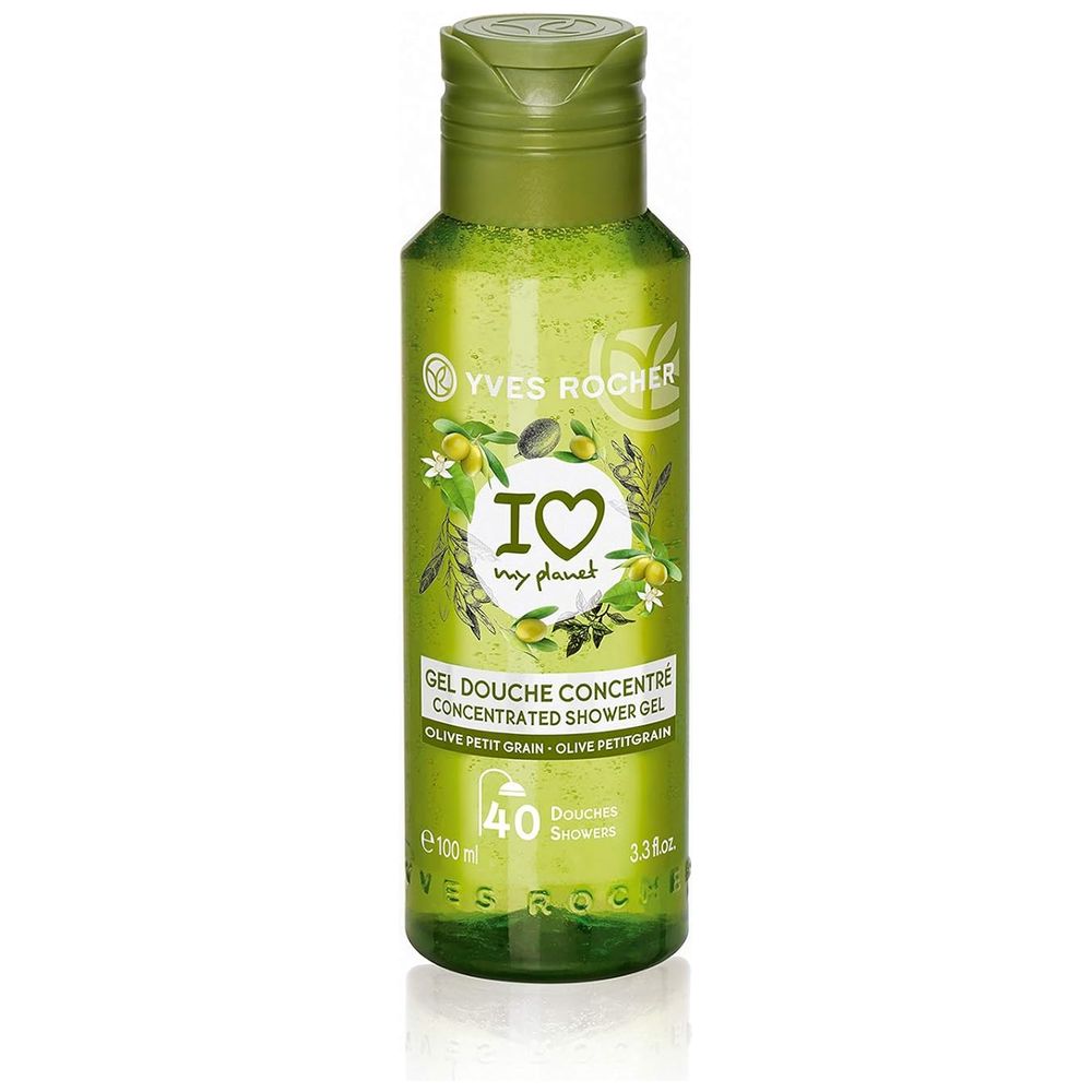 Yves Rocher Concentrated Olive Petitgrain Shower Gel - 100ml