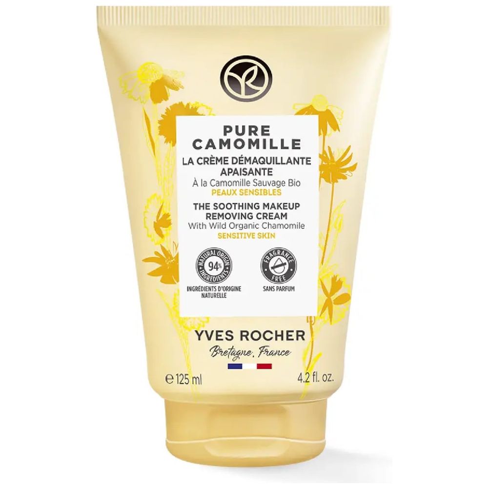 Yves Rocher Soothing Makeup Removing Cream Pure Camomille - 125 ml