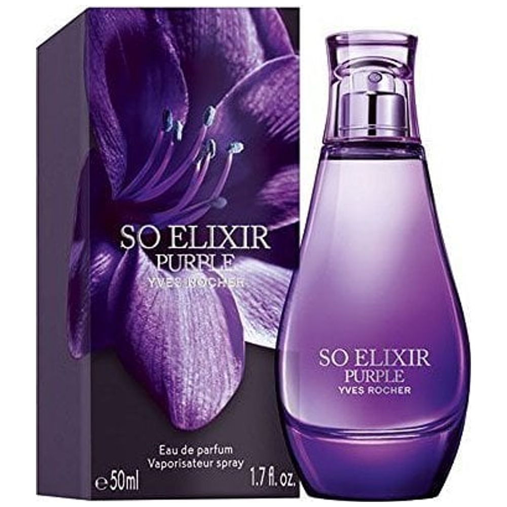 So Elixir Purple by Yves Rocher for Women - Eau de Parfum, 50ml