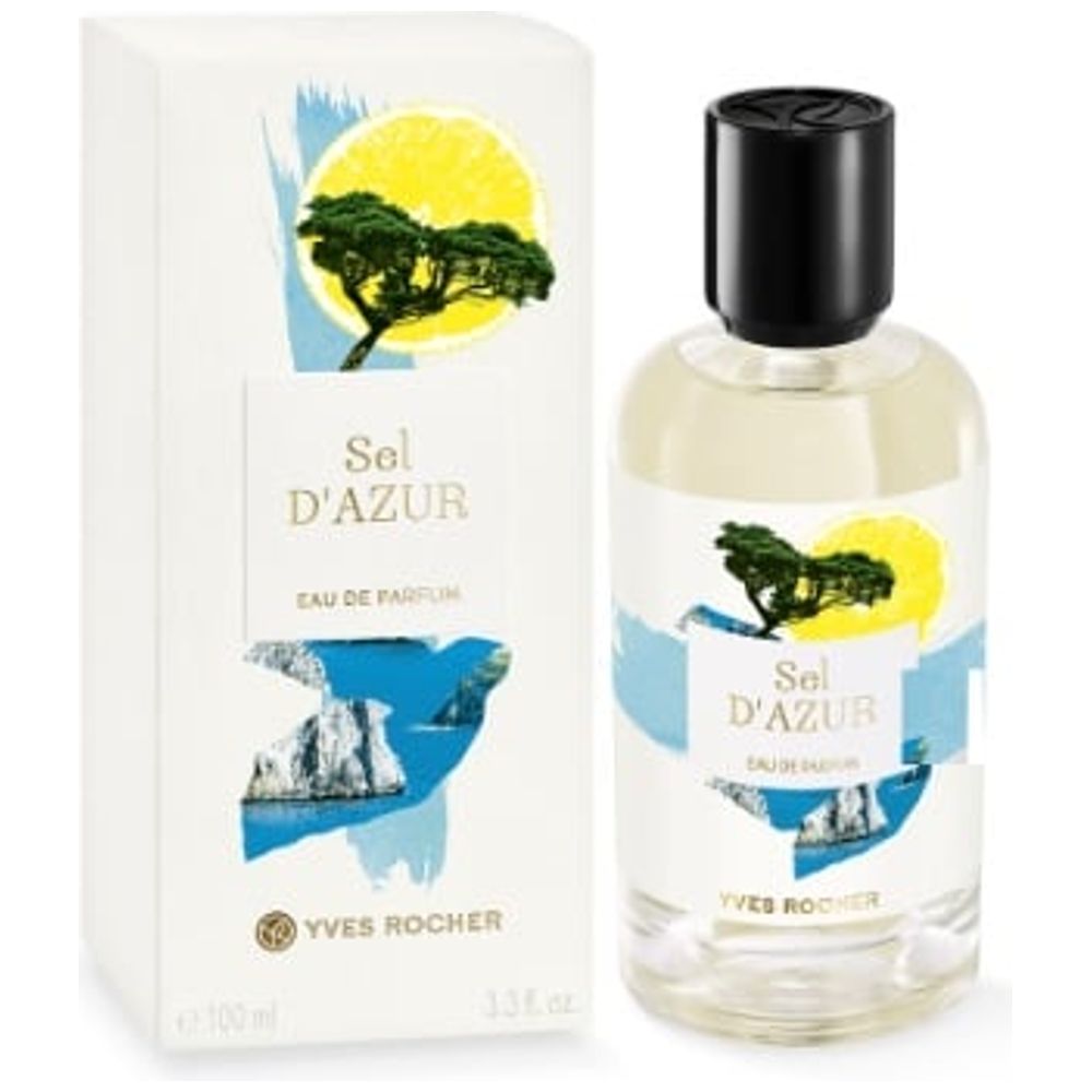 Azure Salt من Yves Rocher للنساء - أو دو برفان، 100ml