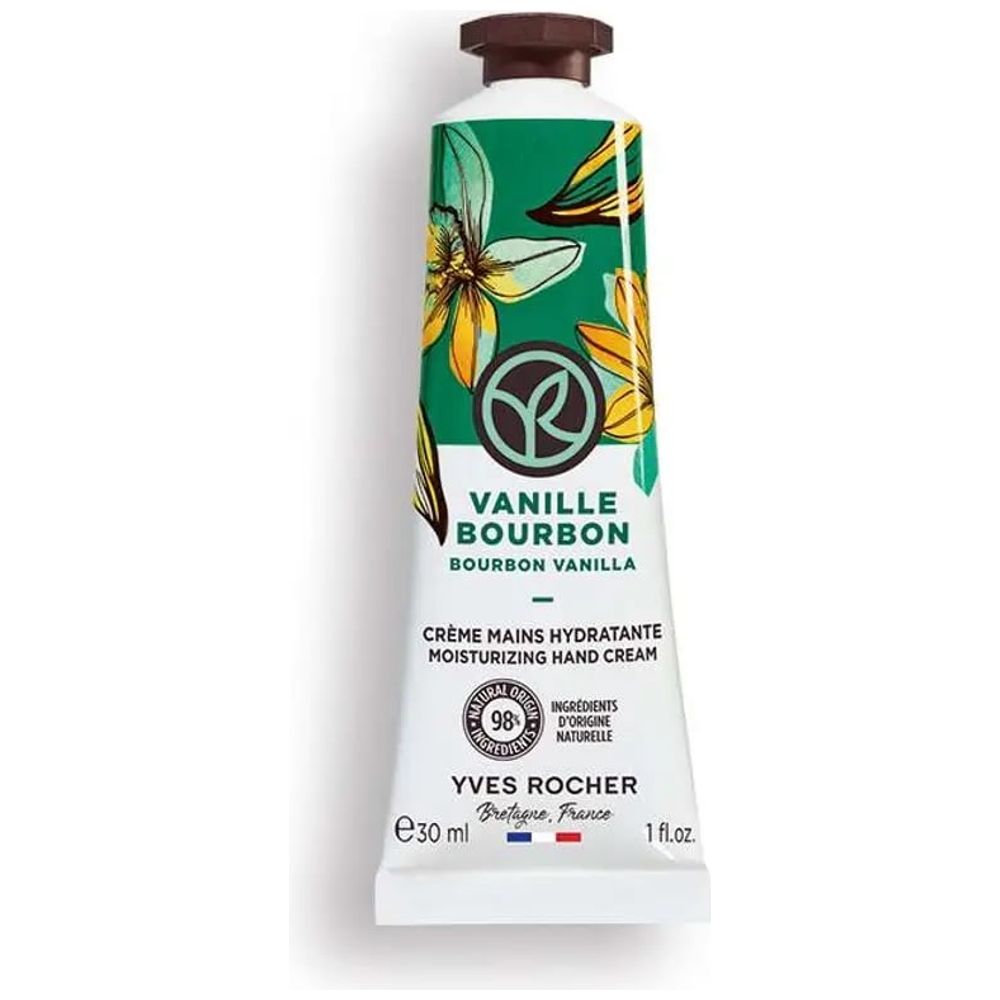 Yves Rocher Bourbon Vanilla Moisturizing Hand Cream - 30 ml