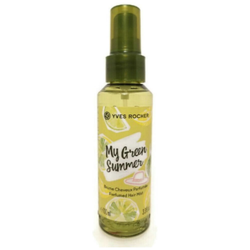 صيفي الأخضر من Yves Rocher - بخاخ الجسم والشعر، 100ml