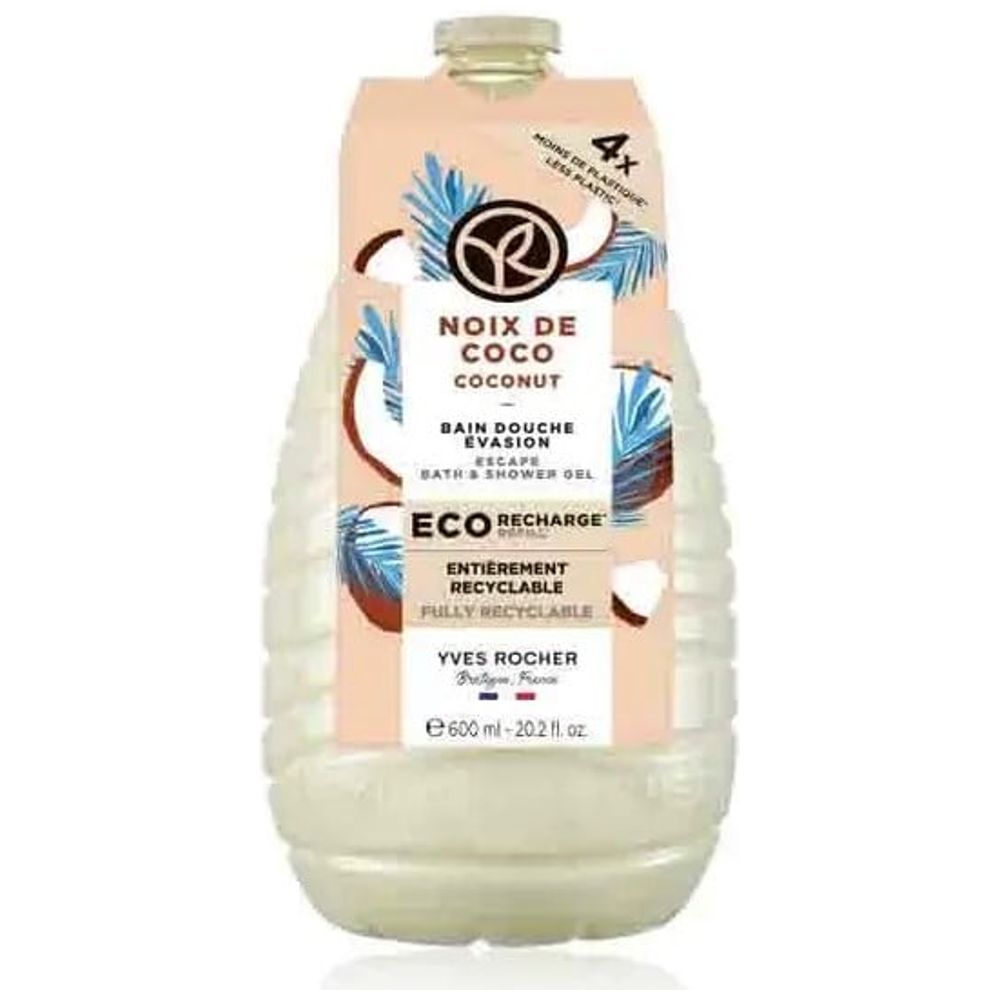 Yves Rocher Shower gel with coconut extract , 600 ml