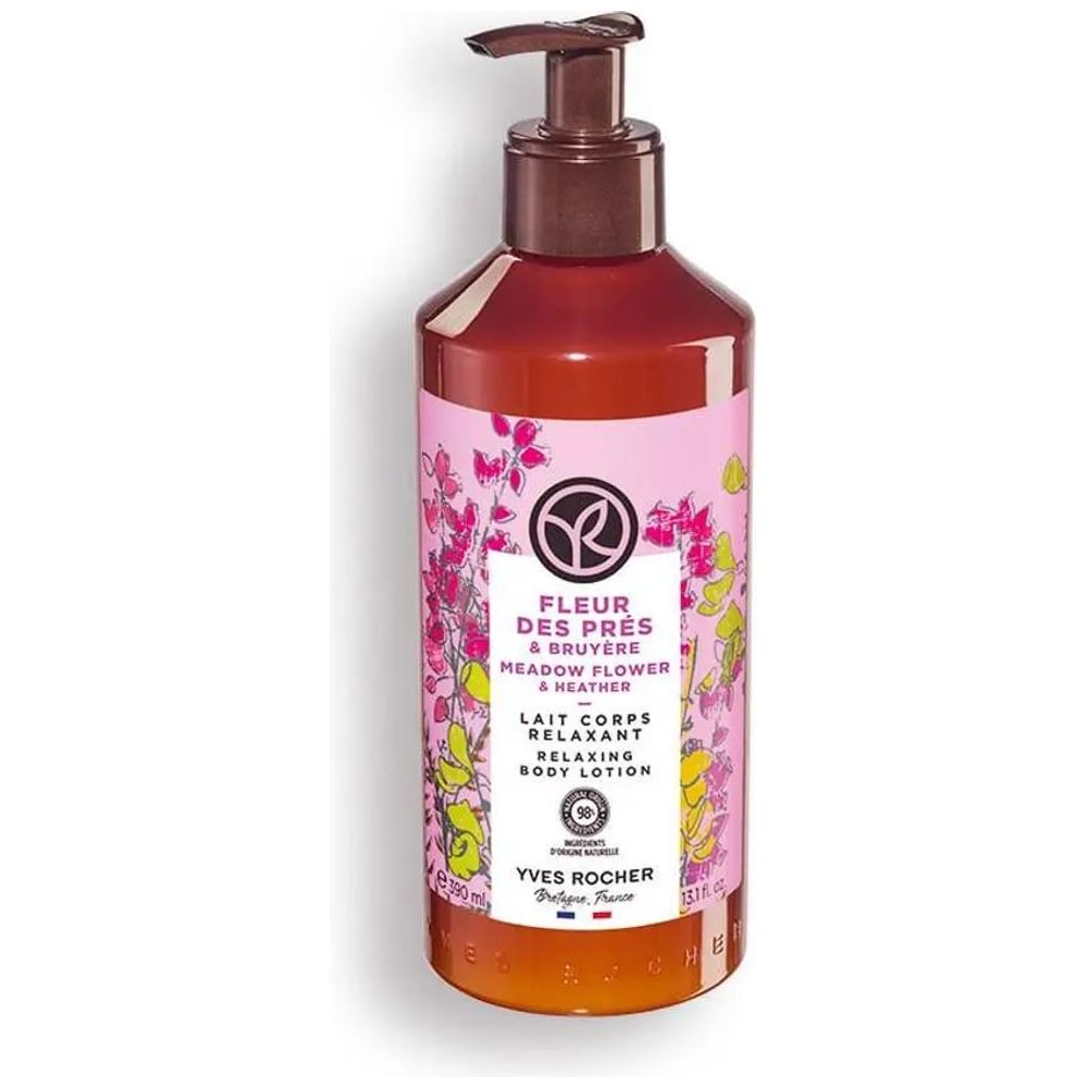 Yves Rocher Meadow Flower & Heather Body Lotion - 390ml