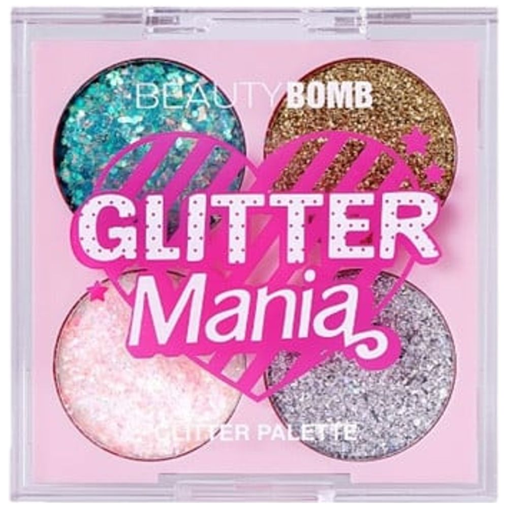 Beauty Bomb Glitter Mania Glitter Palette - Shade 01