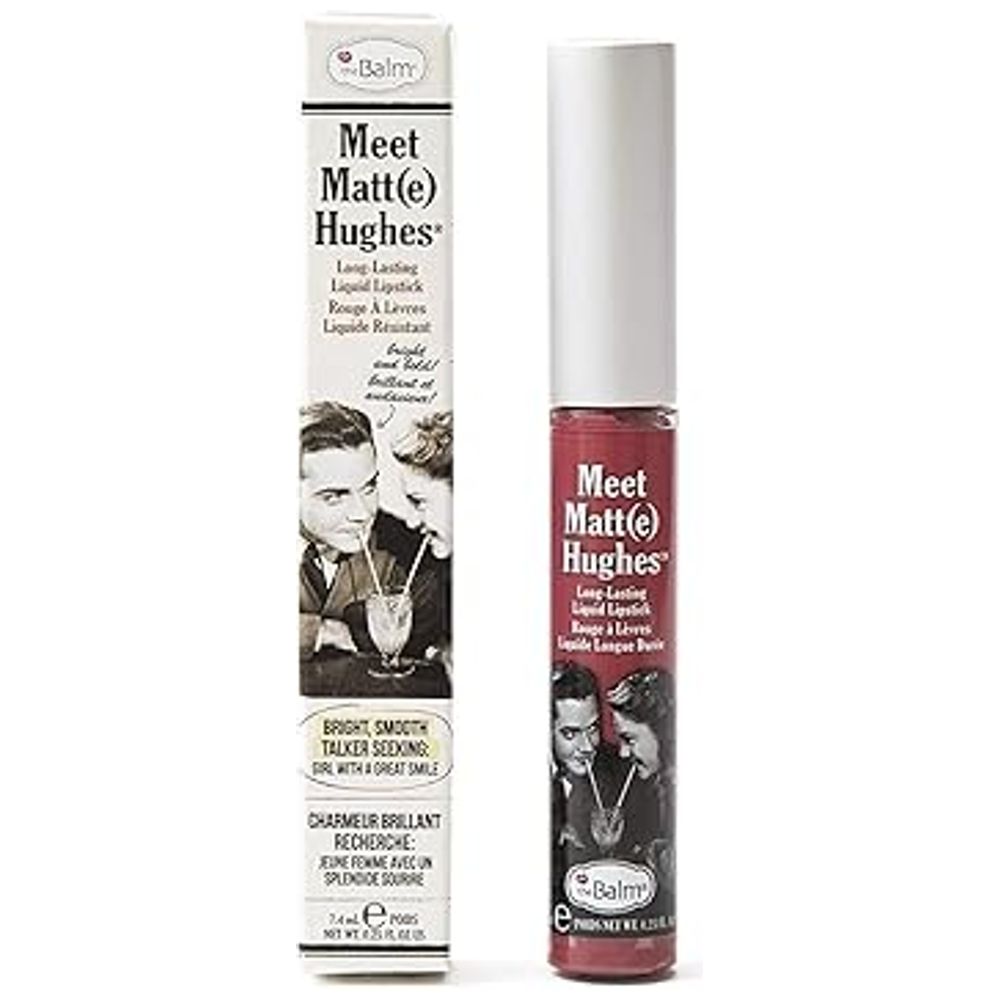 The Balm Meet Matt (e) Hughes lipstick- 7.4ml, Brilliant