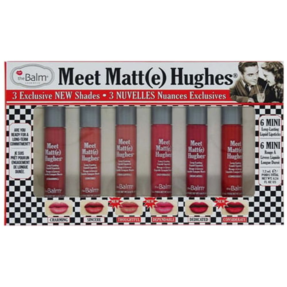 The Balm Meet Matt Hughes Mini Long Lasting Liquid Lipstick Volume 14