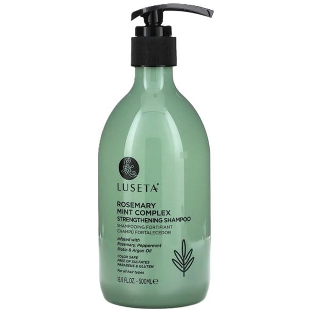 Luseta Rosemary Mint Complex Shampoo - Strengthens Hair - 500 ml
