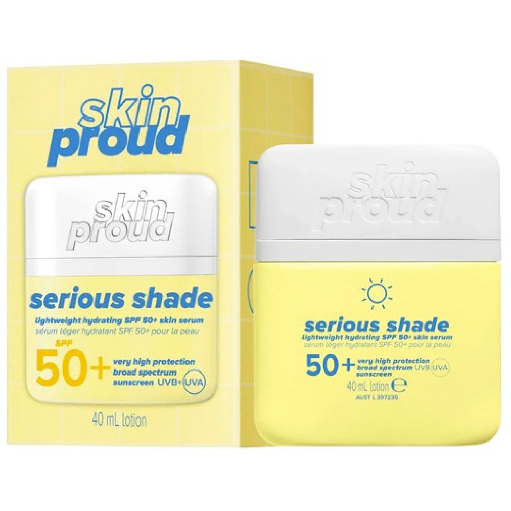 Skin proud Serious Shade Skin Serum Sunscreen SPF 50, 40ml