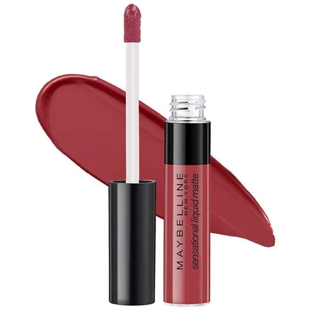 Maybelline Sensational Liquid Matte Lipstick, 08 sensationally Me