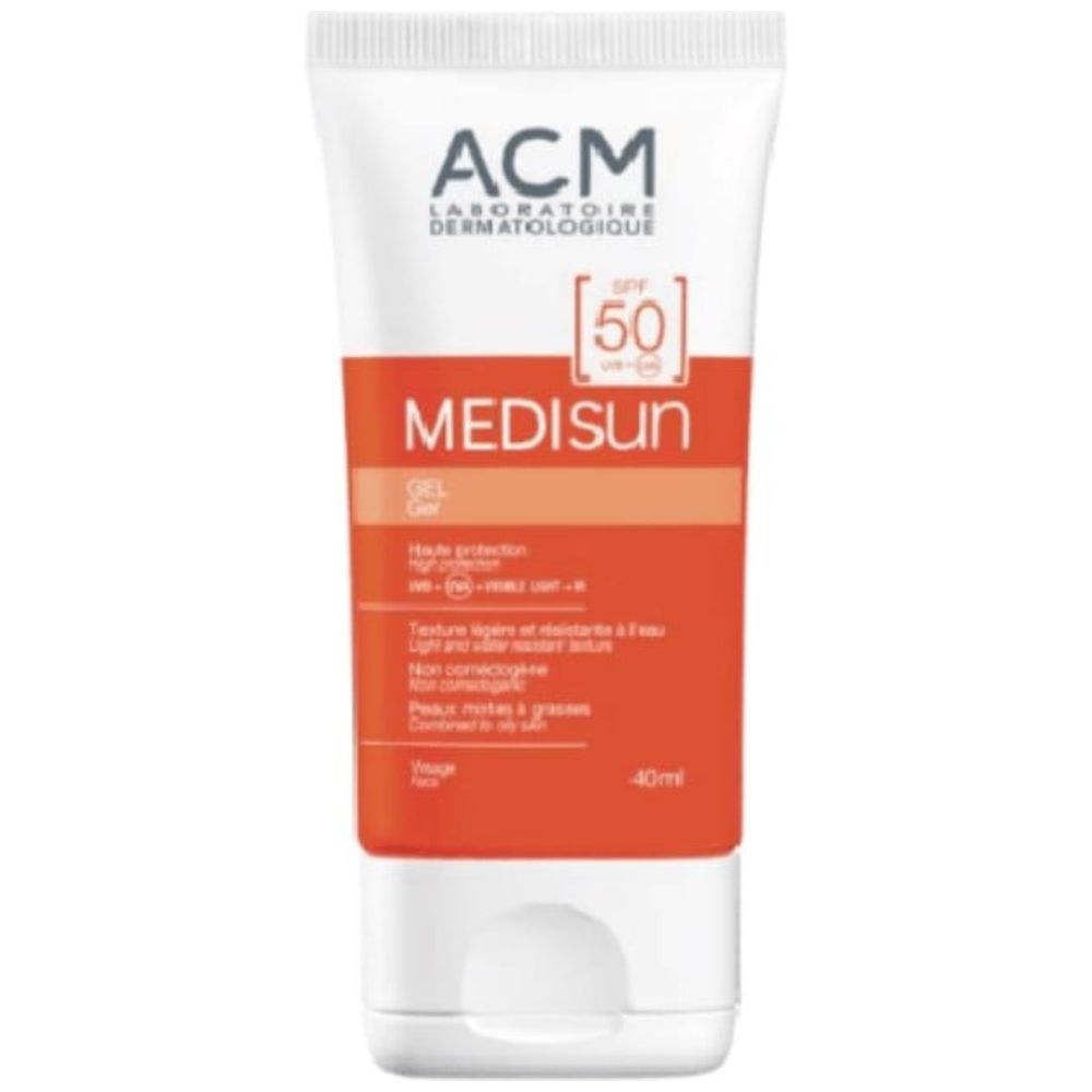 ACM Medisun Gel Sunscreen with SPF 50+ , 40ml