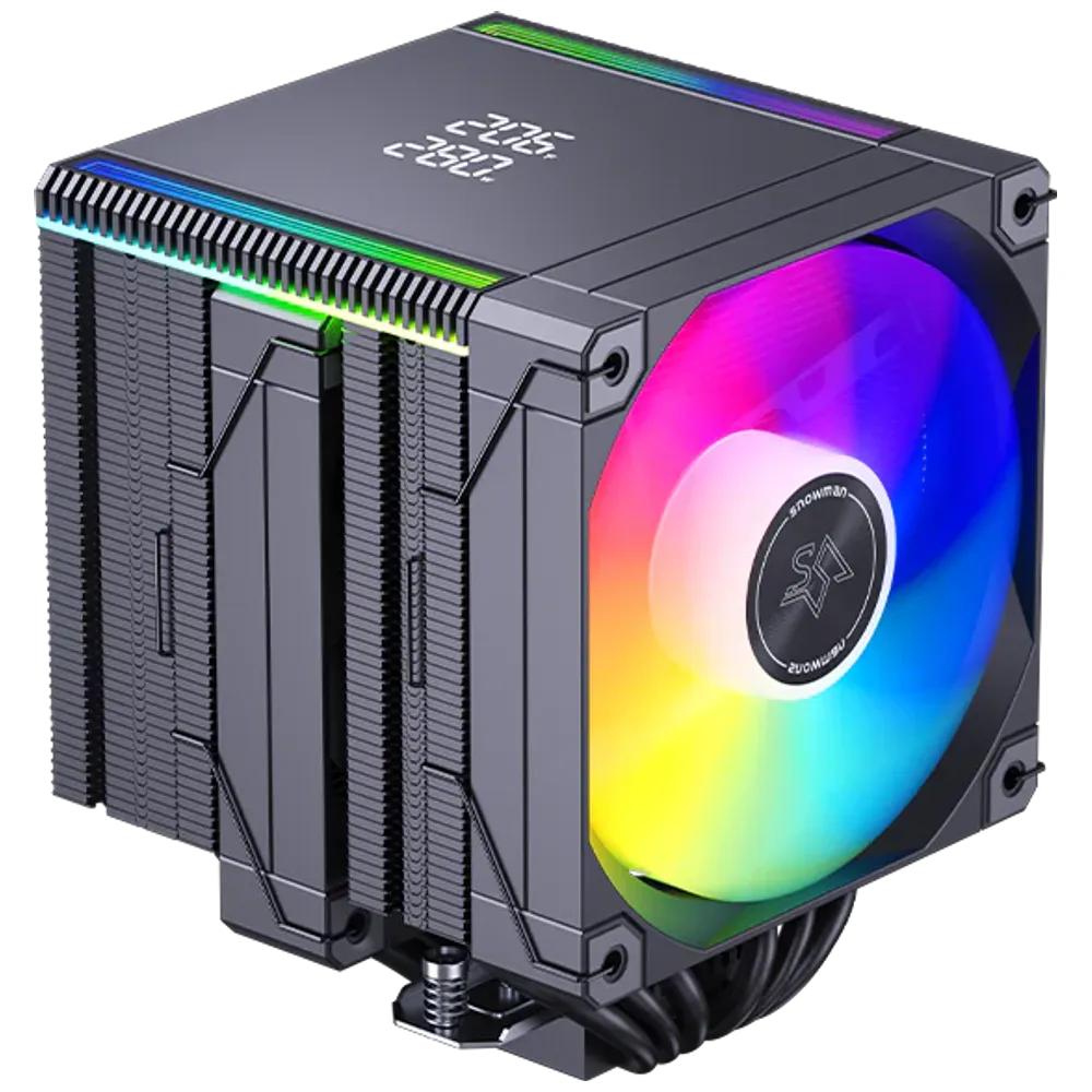 XD Collection MT660 Air Cooler - 250W - 6 Heat Pipes - 120mm ARGB Fan - 1600RPM 250W, 6 Heat Pipes, 120mm ARGB Fan, 1600RPM – 45,000 IQD Iraq