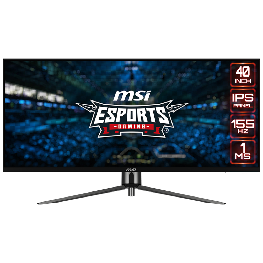 MSI MSI 40-Inch 9S6-3EA54H-017 - Flat Monitor - 155Hz - 1 ms (MPRT) - 3440x1440 (UWQHD) 40-Inch