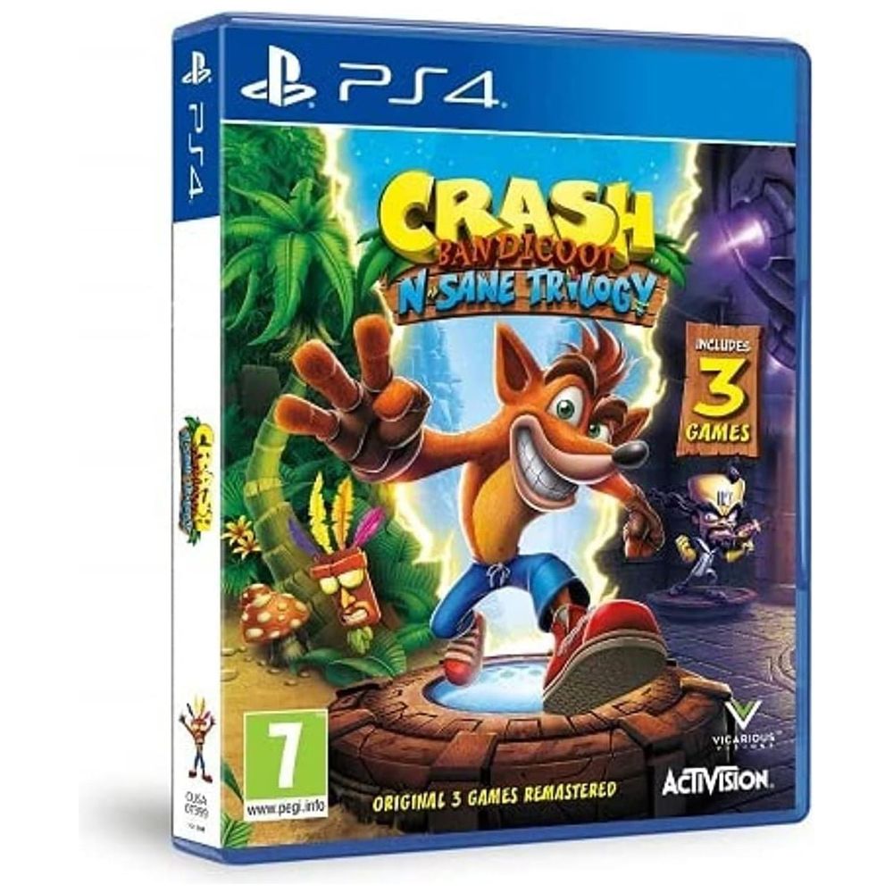 Sony PS4 - CRASH BANDICOOT TRILOGY – 37,000 IQD Iraq