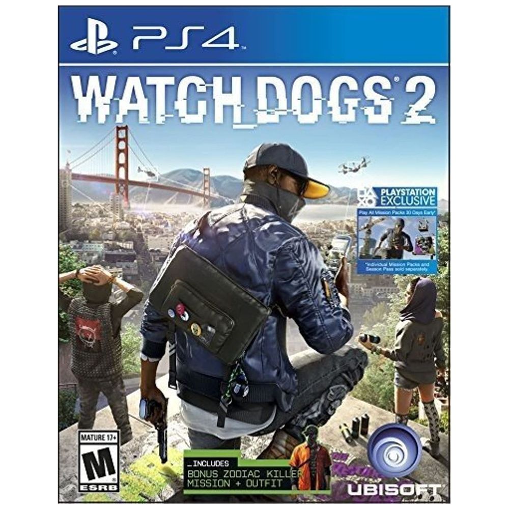 Sony PS4 - WATCH DOGS 2 – 23,000 IQD Iraq