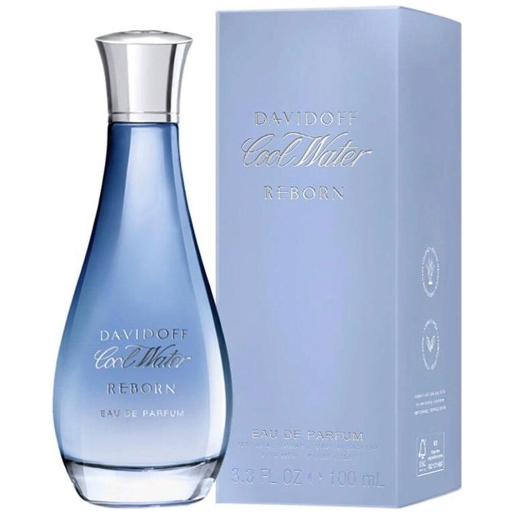Cool Water Reborn من Davidoff للنساء - أو دو بارفان، 100 مل