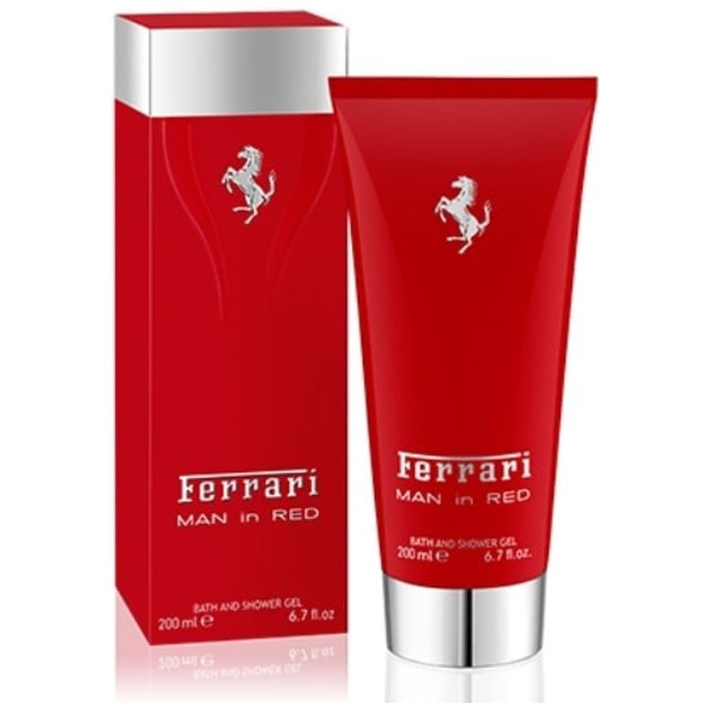 Elryan - Ferrari Man In Red Shower Gel 200ml Shower Gel 200 ml