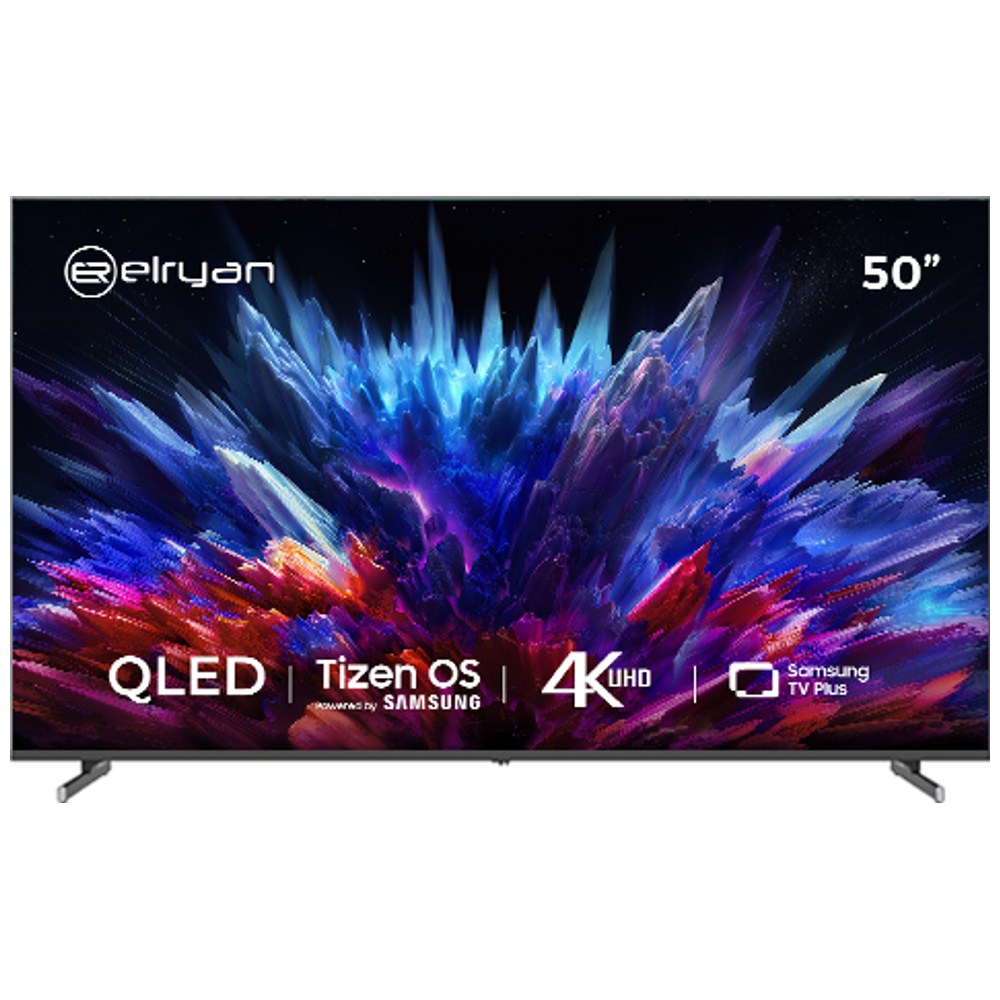 Elryan Elryan 5014H2 - 50 Inch - Frameless - 4K - QLED - 60Hz - Tizen - Black 50 inch, 4K, QLED, 60Hz, Tizen