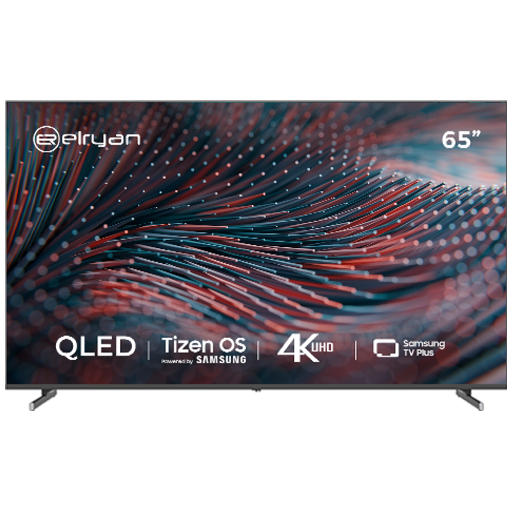 Elryan Elryan 6514H2 - Frameless - 65 Inch - QLED - 4K UHD - 60Hz - Tizen OS - Black 65 Inch