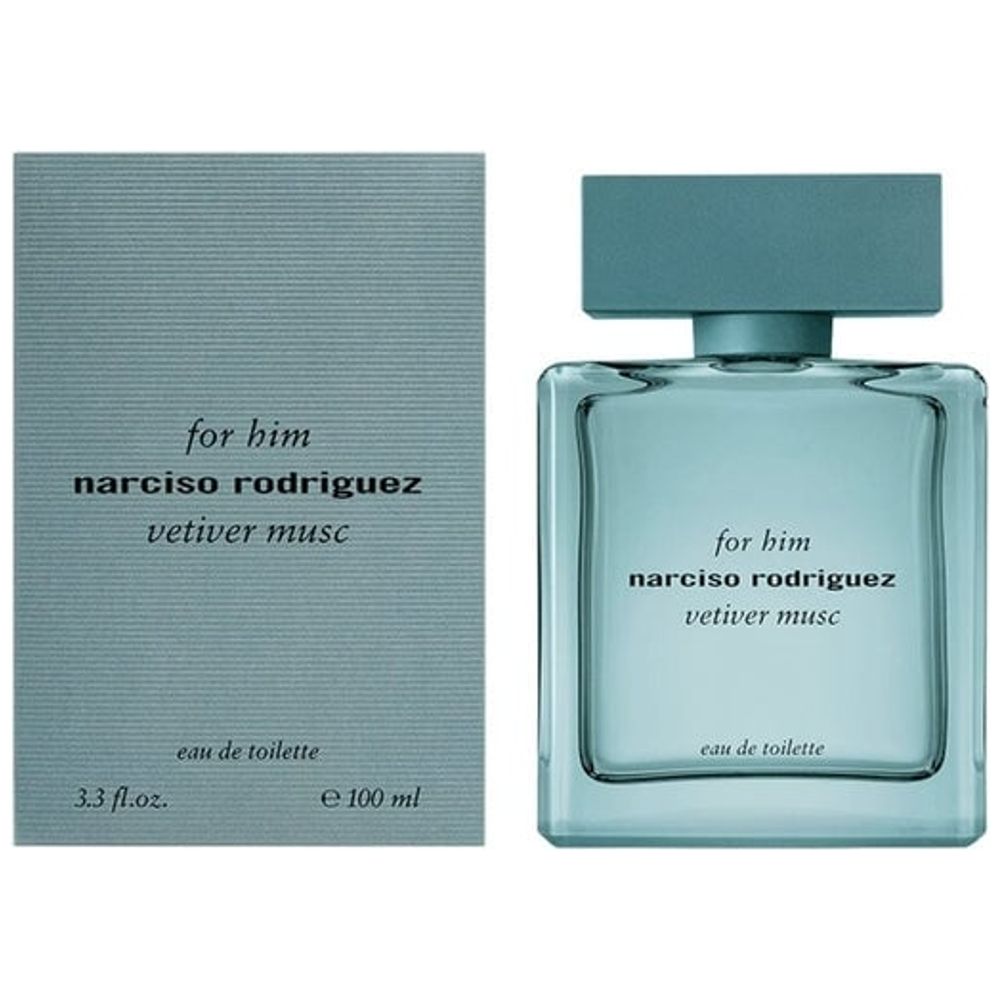 Narciso Rodriguez Vetiver Musc by Narciso for Men - Eau de Toilette, 100 ml
