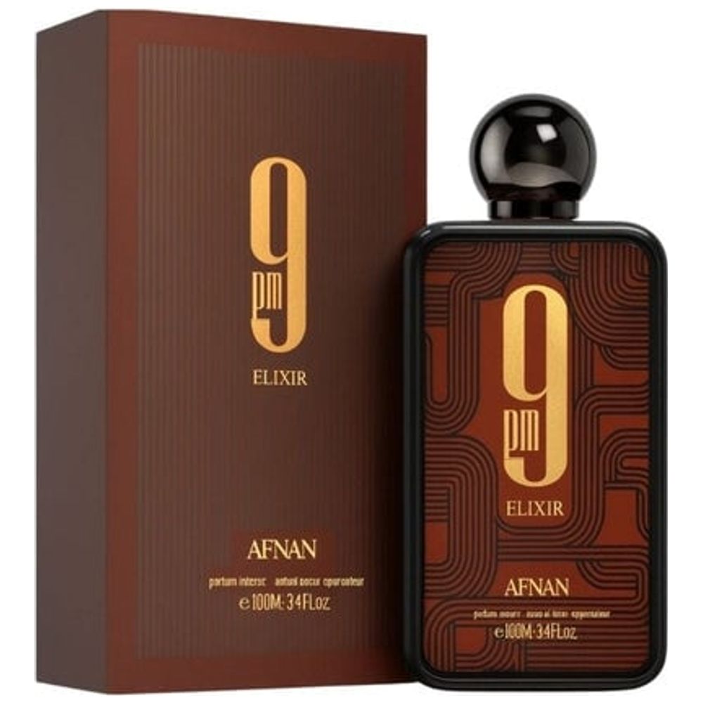9 PM Elixir by Afnan for Unisex - Extrait de Parfum, 100 ml