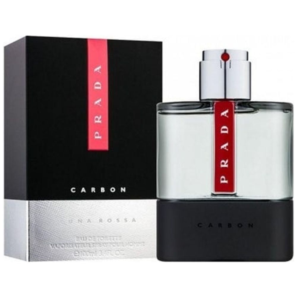 Luna Rossa Carbon by Prada for Men - Eau de Toilette, 100ml