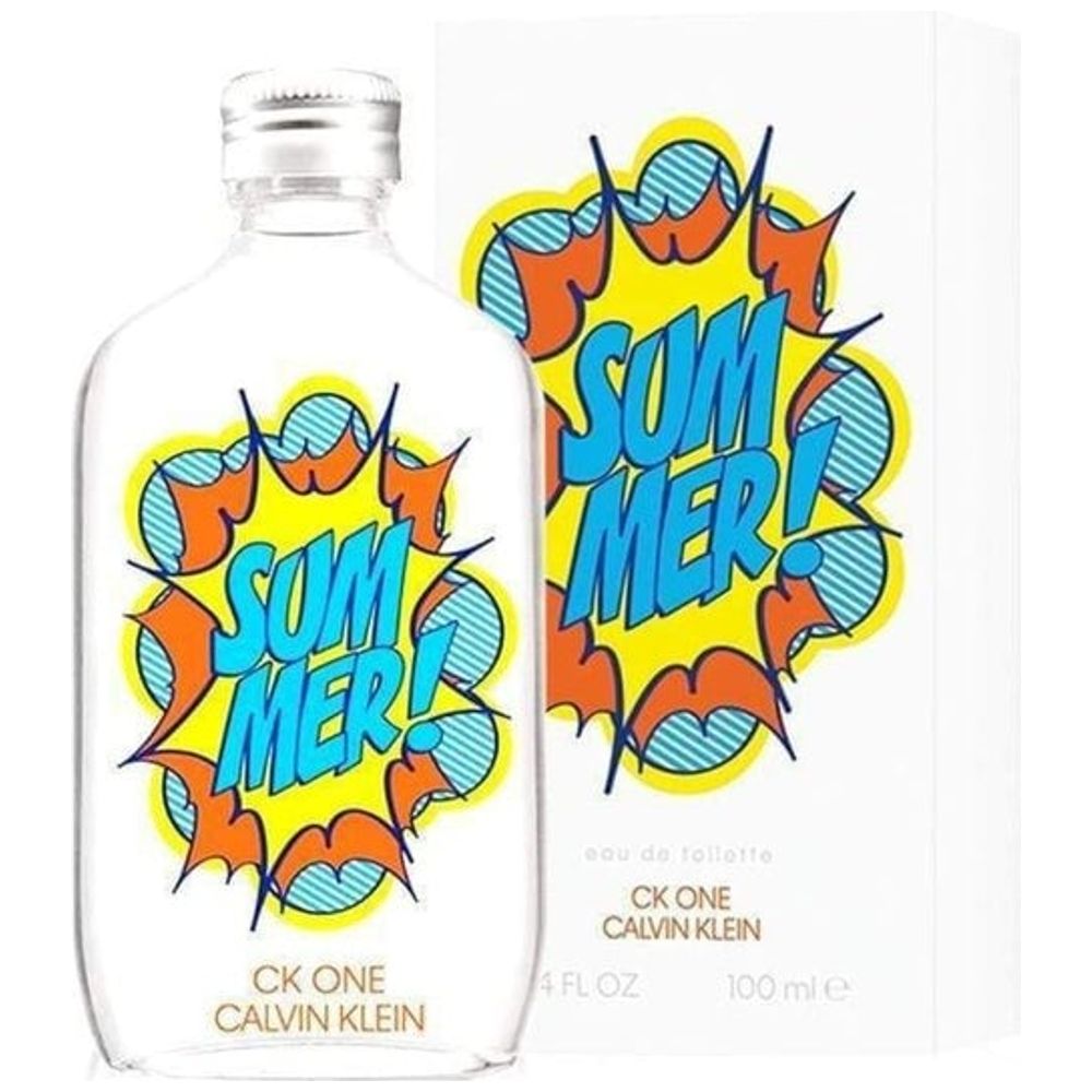CK One Summer Edition by Calvin Klein for Unisex - Eau de Toilette, 100 ml