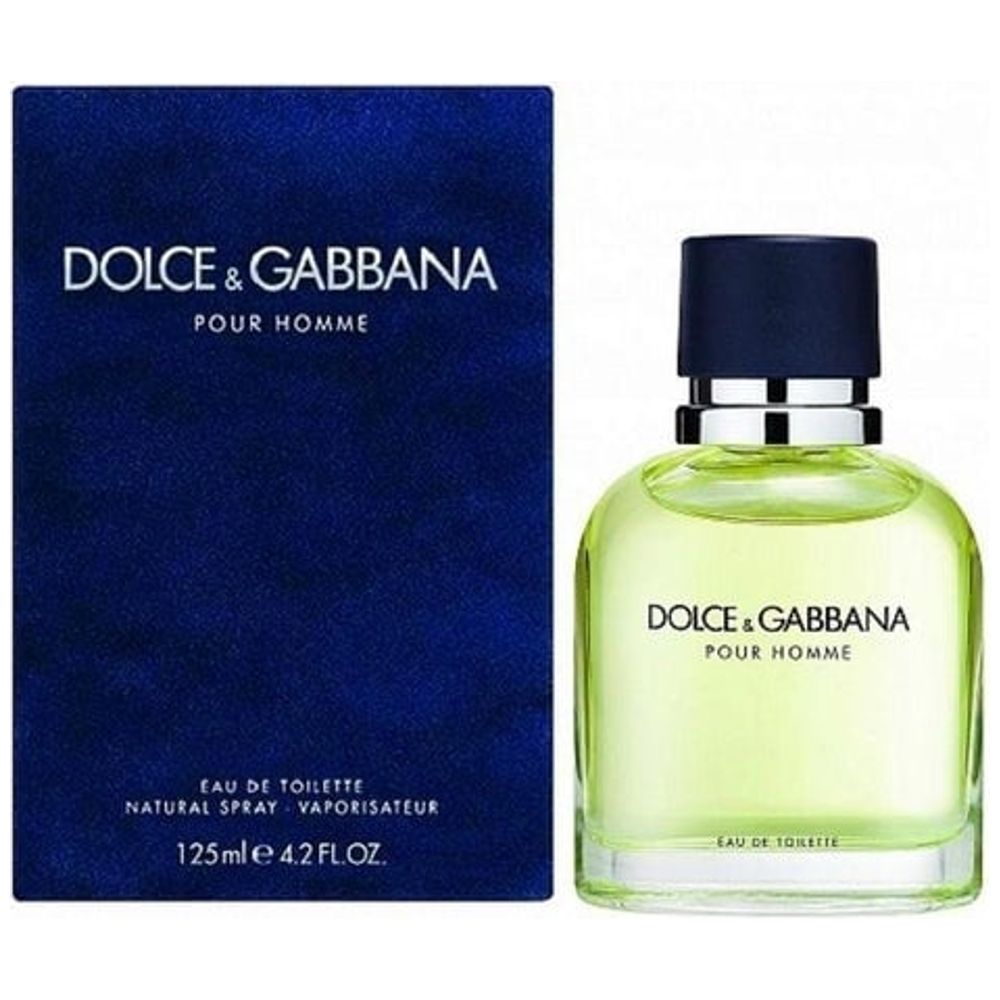 pour Homme by Dolce & Gabbana for Men - Eau de Toilette, 125 ml
