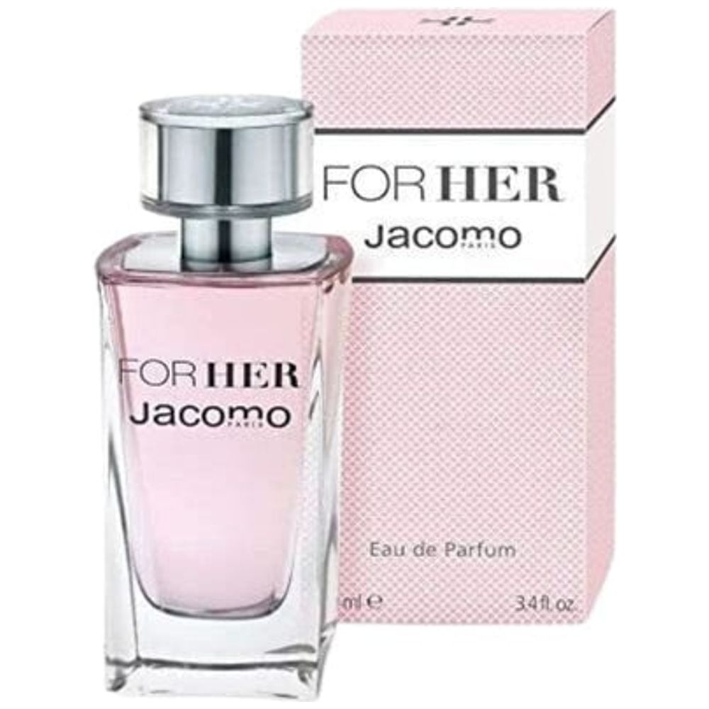For Her by Jacomo for Women - Eau de Parfum, 100 ml