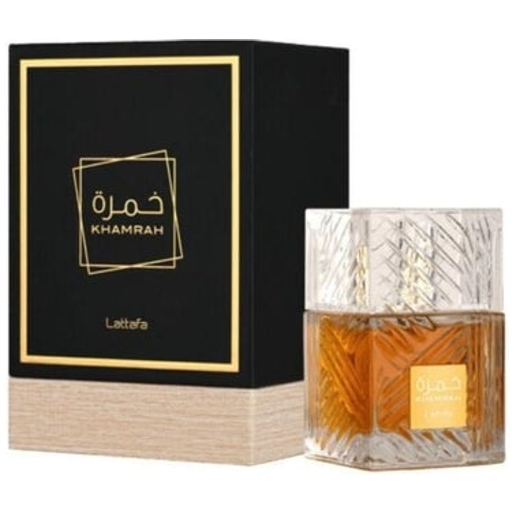 Khamrah by Lattafa for Unisex - Eau de Parfum, 100 ml