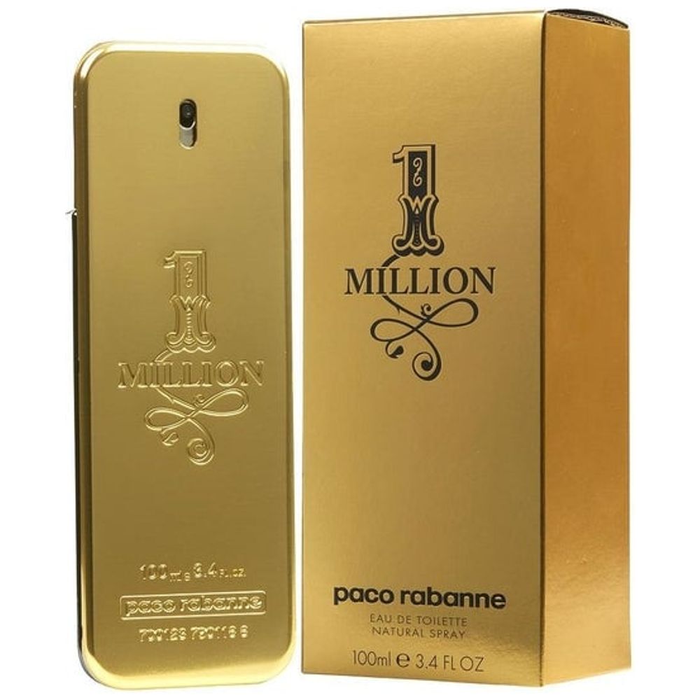 1Million by Paco Rabanne for Men - Eau de Toilette, 100 ml