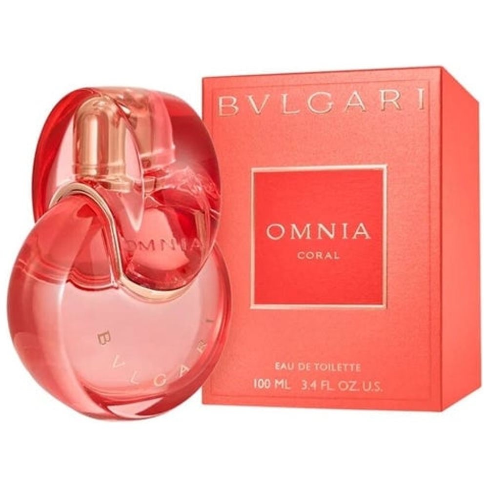 Omnia Coral by Bvlgari for Women - Eau de Toilette, 100 ml