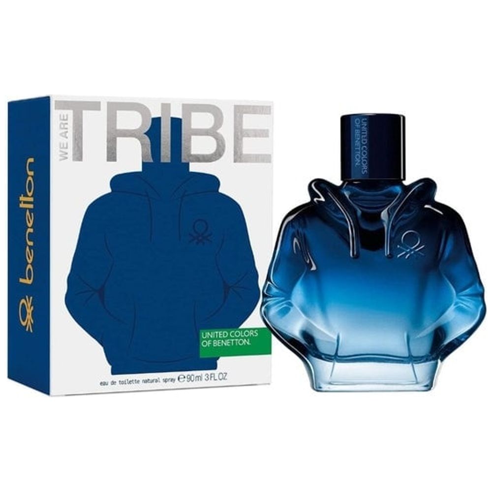 We Are Tribe by United Colors of Benetton for Men - Eau de Toilette, 90ml