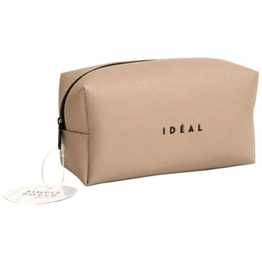 Sturdy leather pouches for makeup or accessories