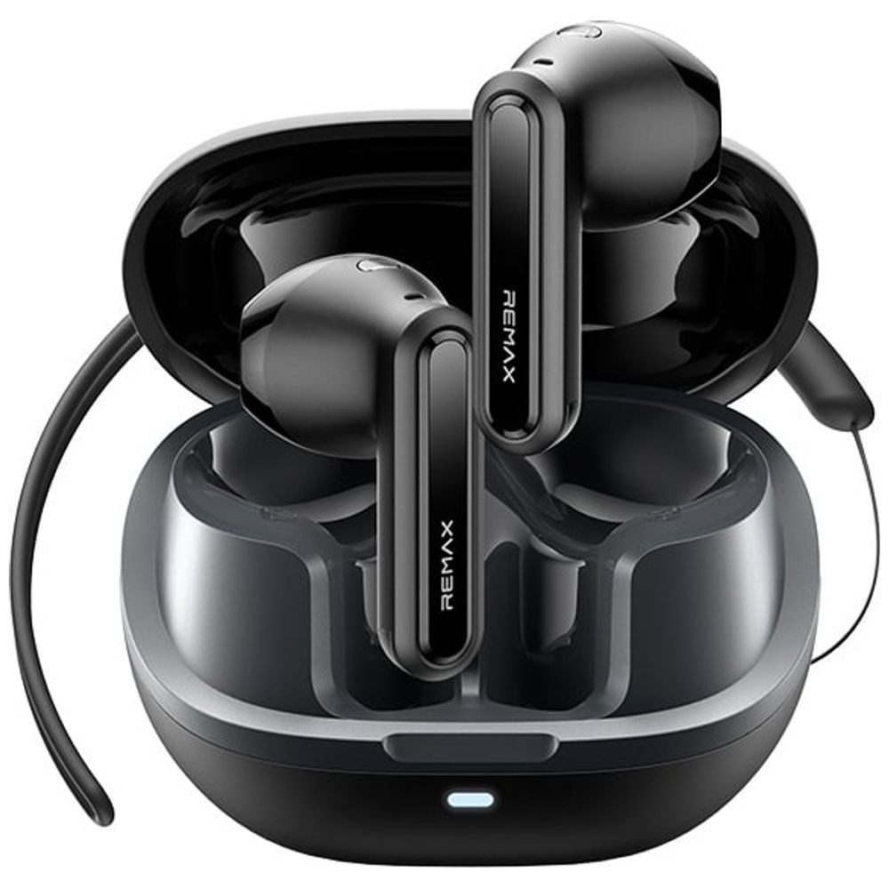 Remax Remax TWS 09 - Bluetooth Headphone In Ear - Bluetooth 6 - 400mAh - Black 400mAh – 42,000 IQD Iraq
