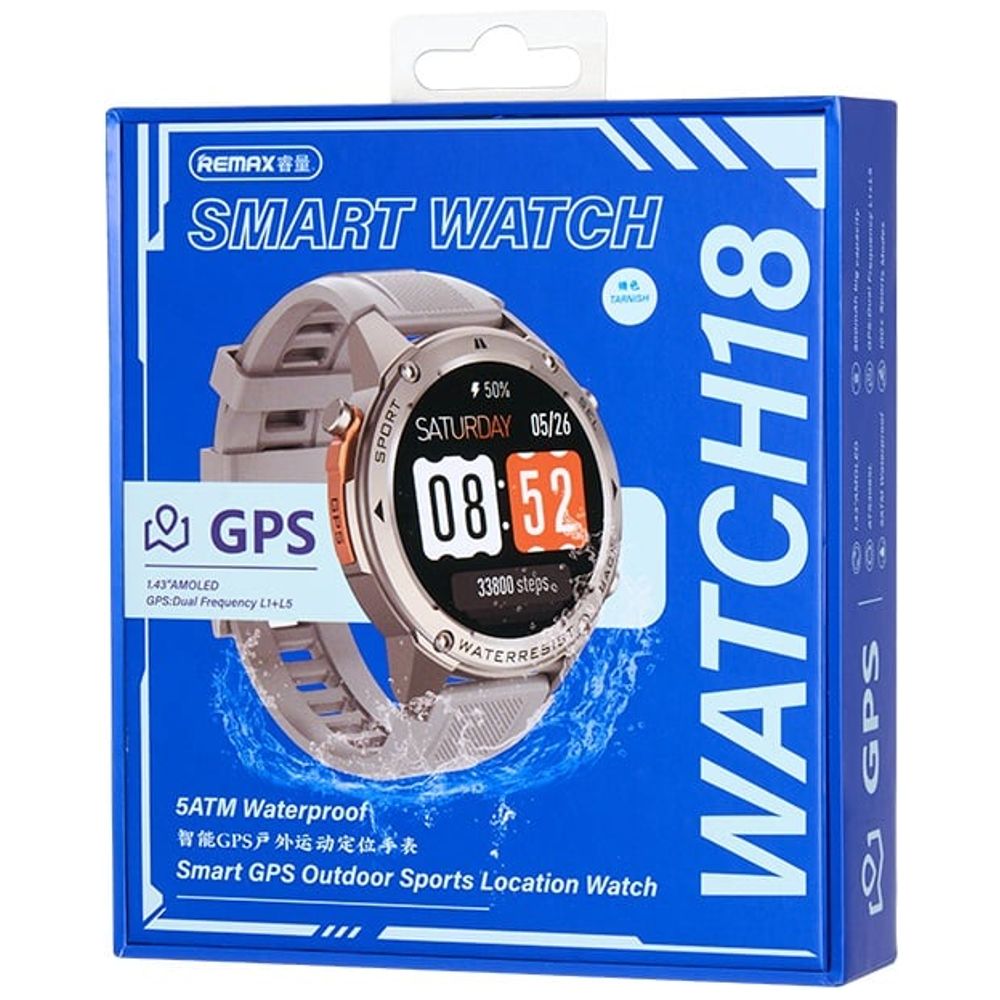 Remax Remax WATCH18 - Smart Watch - Gray