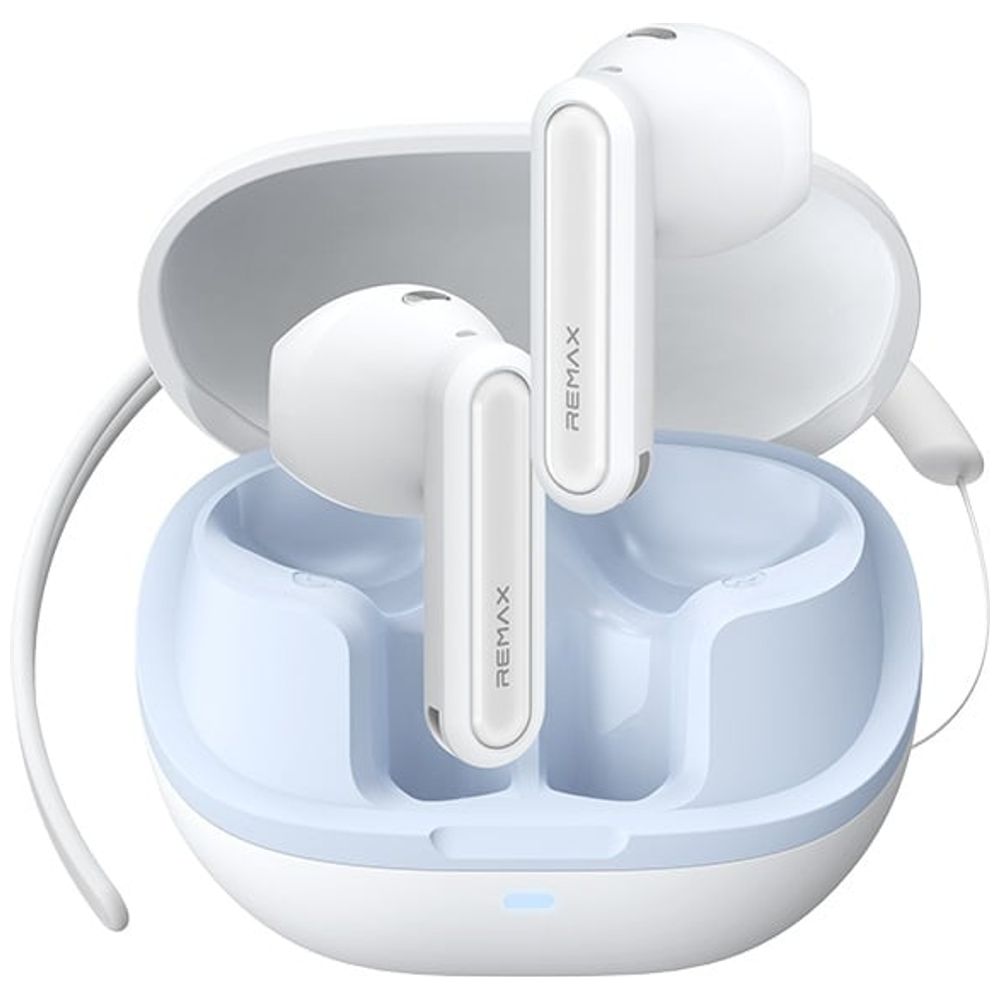 Remax Remax TWS 09 - Bluetooth Headphone In Ear - Bluetooth 6 - 400 mAh - White 400 mAh – 42,000 IQD Iraq