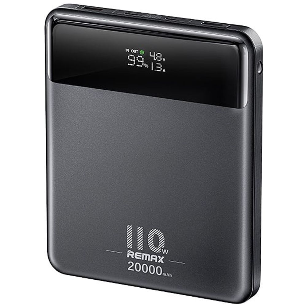Remax Remax RPP 669 - Power bank - 20000mAh - Fast Charging 110W - Black 20000mAh – 125,000 IQD Iraq