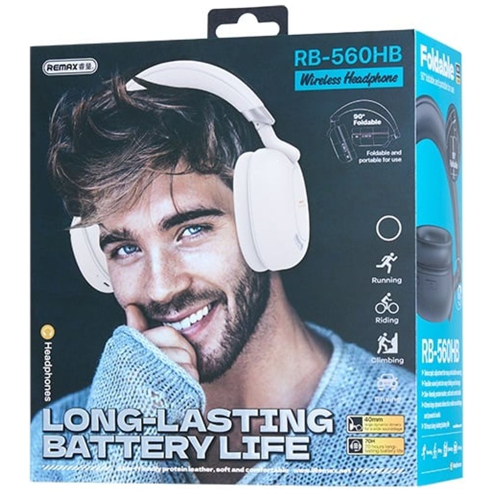 Remax Remax RB-560HB - Bluetooth Headphone Over Ear - Black