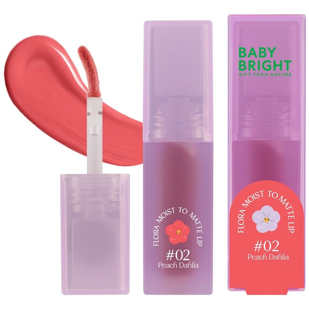 Baby Bright Matte Liquid Lipstick, 04 PUNCH CARNATION