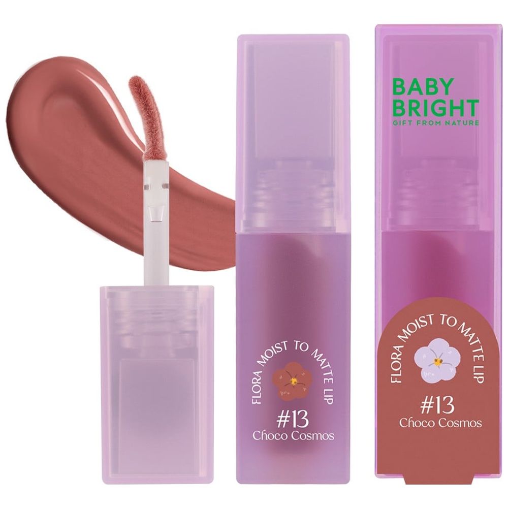 Baby Bright Matte Liquid Lipstick, 13 CHOCO COSMOS