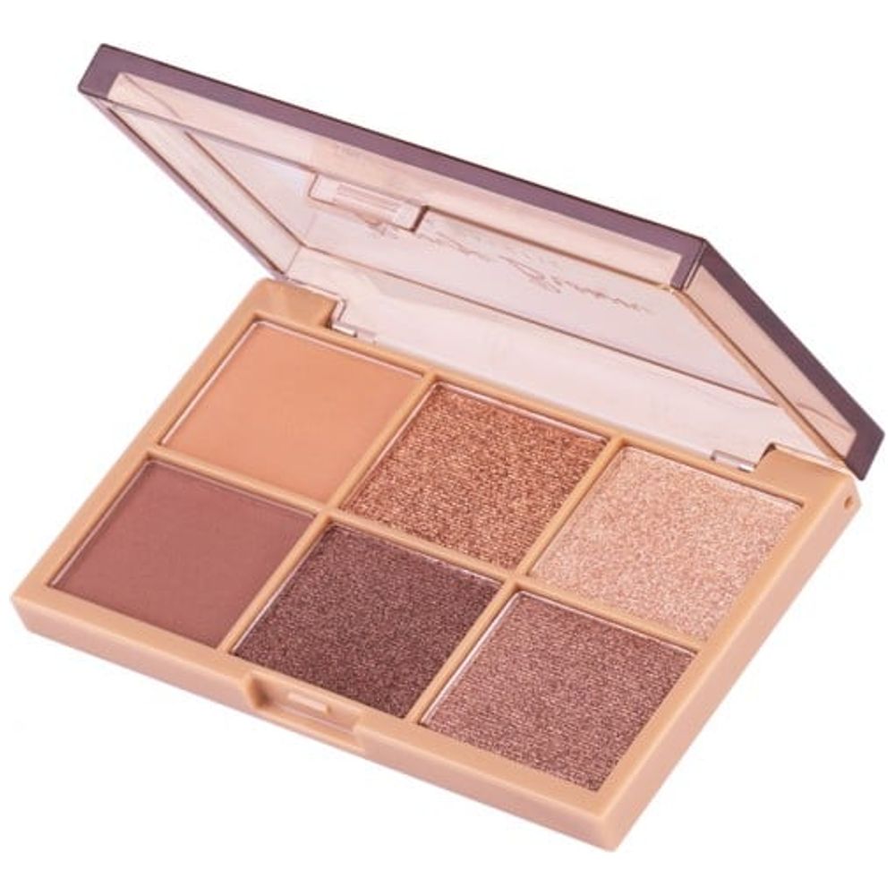 Baby Bright Eyeshadow Palette Bronze Brown - 6 Color