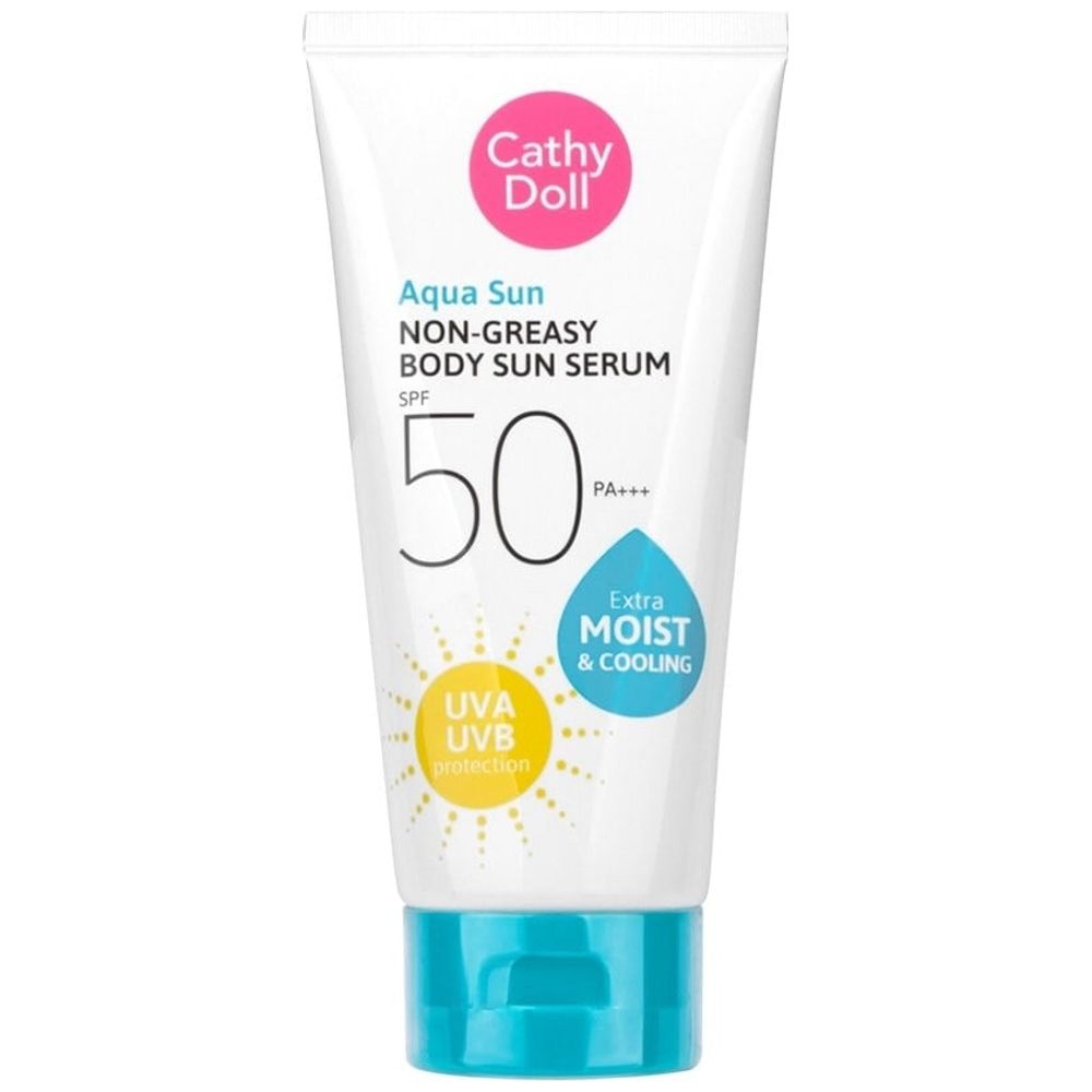 CATHY DOLL Non Greasy Body Sun Serum SPF 50, 50 ml