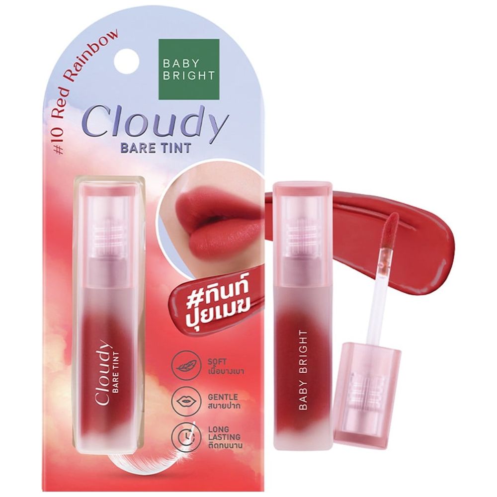 Baby Bright Cloudy Bare Tint, 10 Red Rainbow