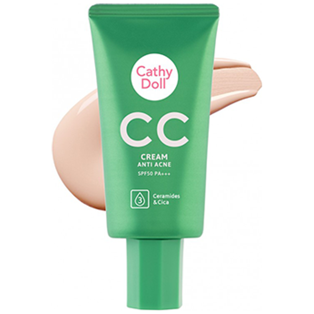 CATHY DOLL CC Cream Anti Acne SPF50 PA - 50ml