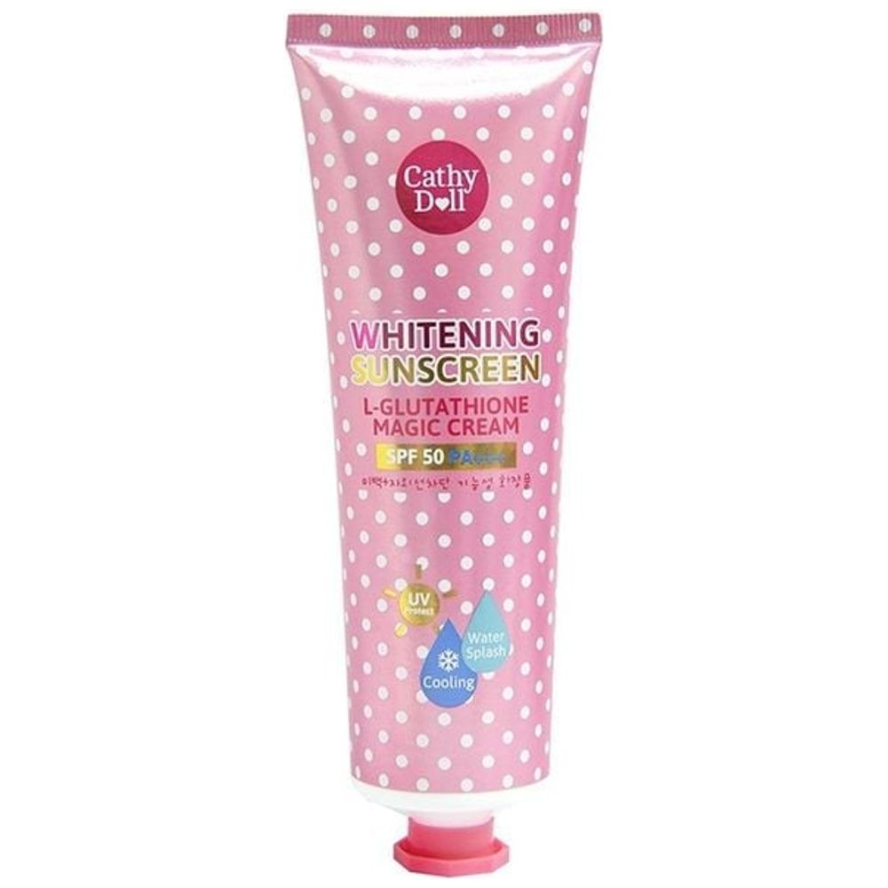 CATHY DOLL Magic Whitening Cream Sunscreen SPF50, 60 ml