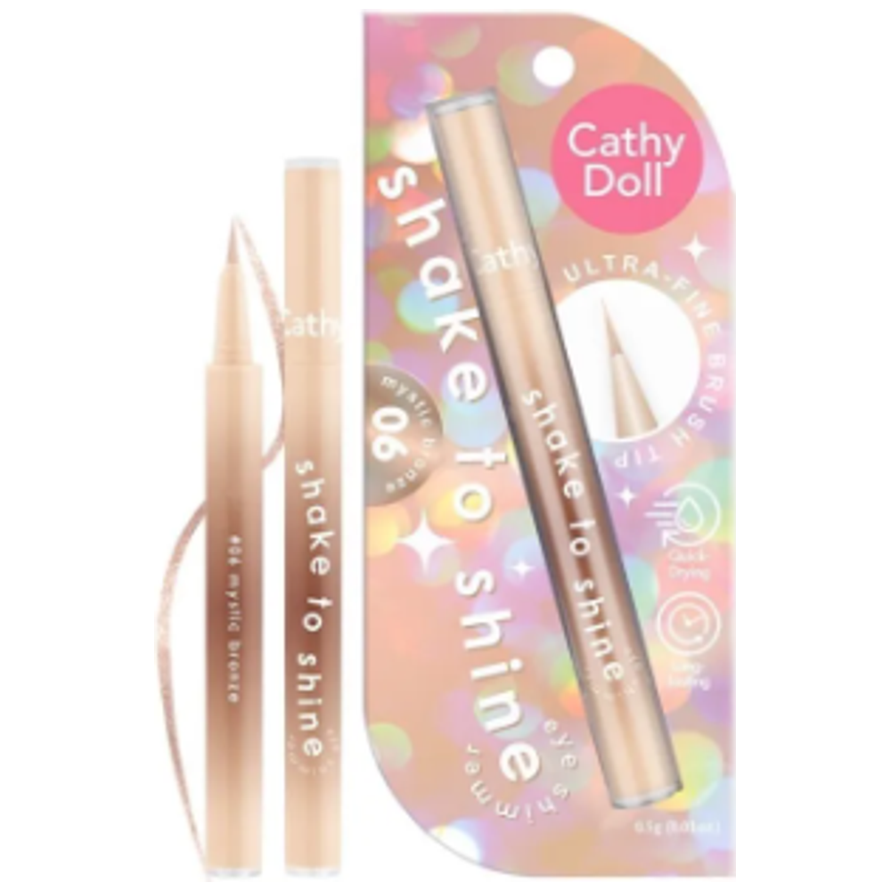 CATHY DOLL Shake to Shine Liquid Shimmer Eyeliner, 06 - Bronze